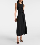 Altuzarra Saralien gathered jersey midi dress