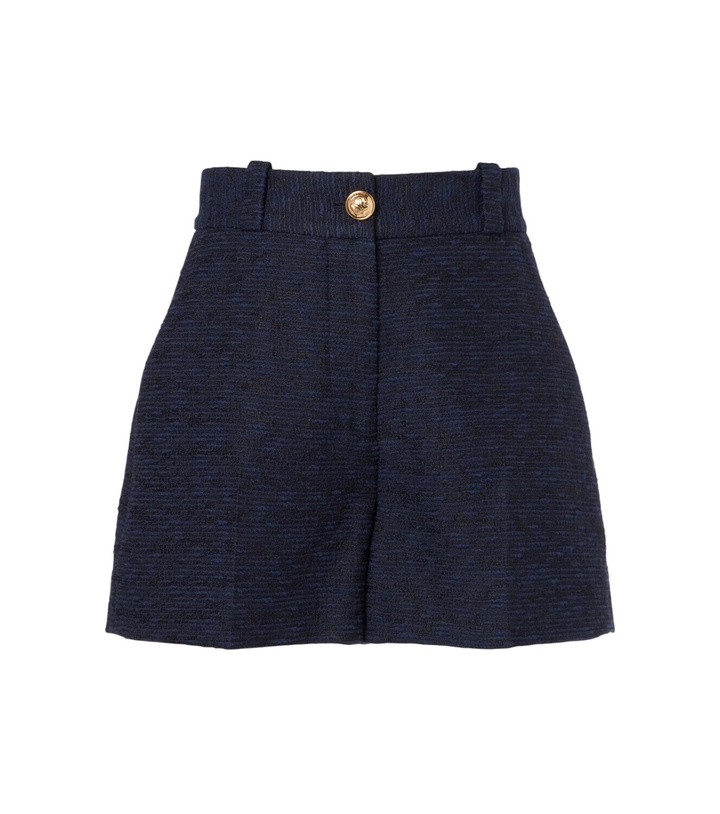 Photo: Blazé Milano Teke cotton-blend shorts