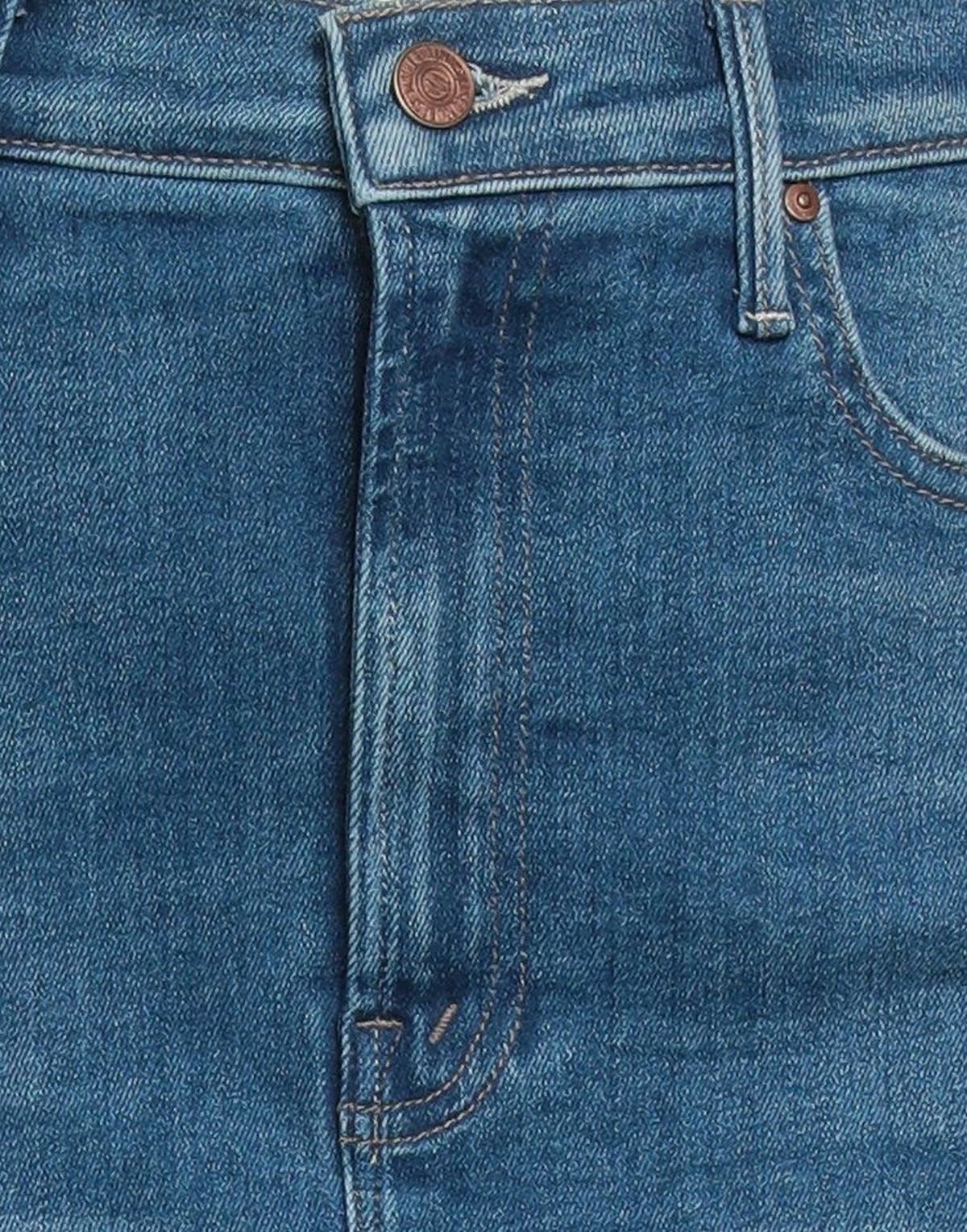 Mother Womens Denim skirt in Blue