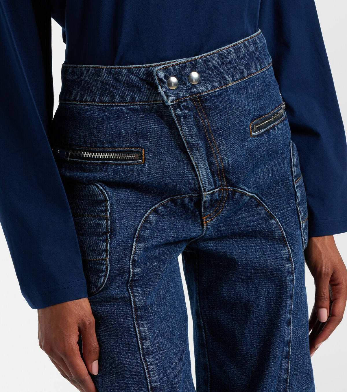 Jean Paul Gaultier Patchwork jeans