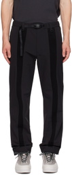 White Mountaineering®︎ Black Easy Trousers