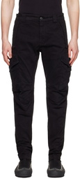 C.P. Company Black Slim-Fit Cargo Pants