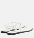Toteme Leather thong sandals