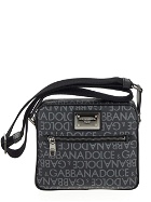 Dolce & Gabbana Coated Jacquard Crossbody Bag