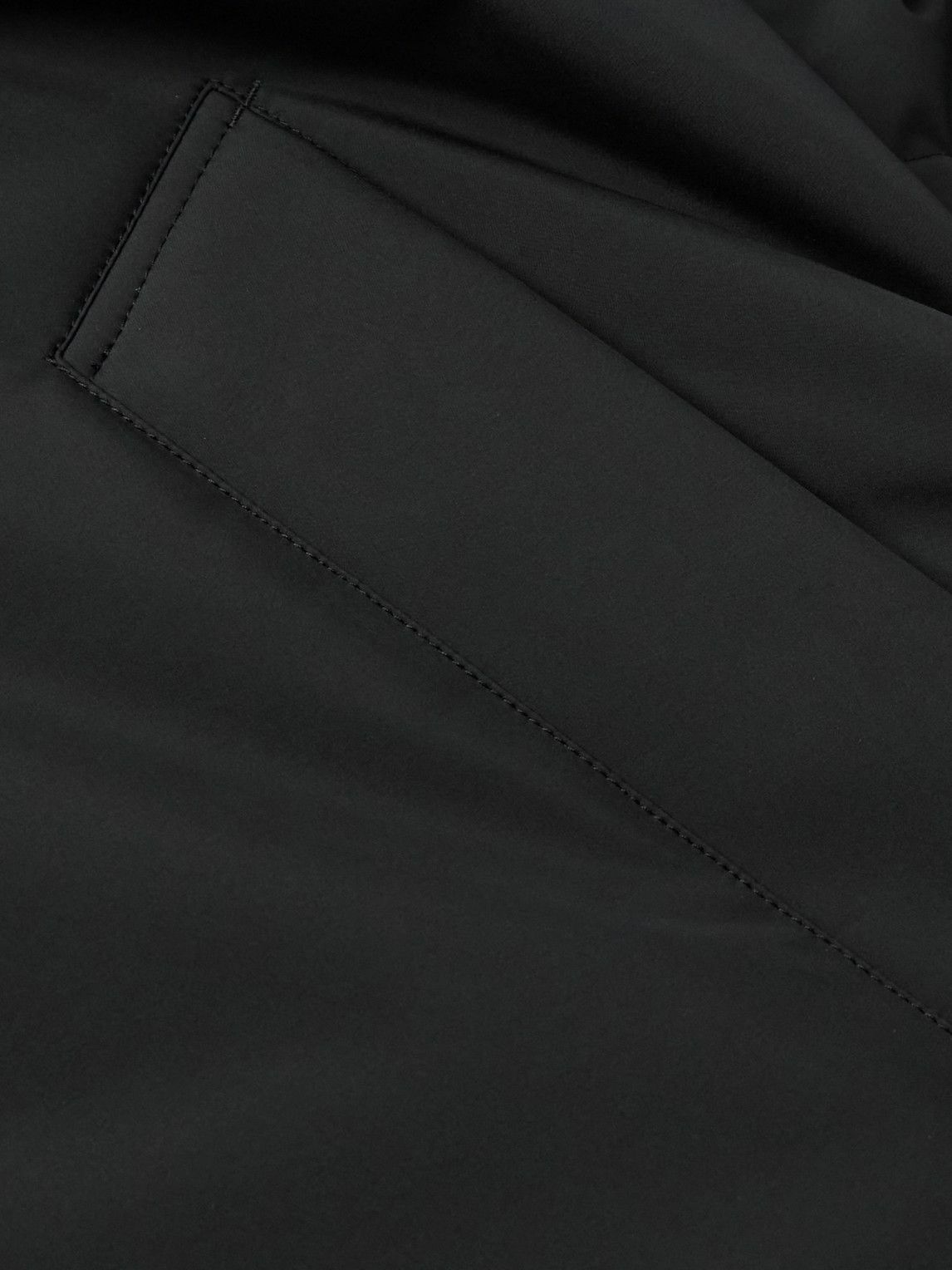 Zegna - Quilted Padded Shell Hooded Down Jacket - Black
