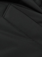 Zegna - Quilted Padded Shell Hooded Down Jacket - Black