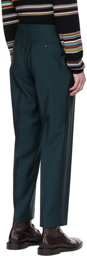 Paul Smith Green Pleated Trousers