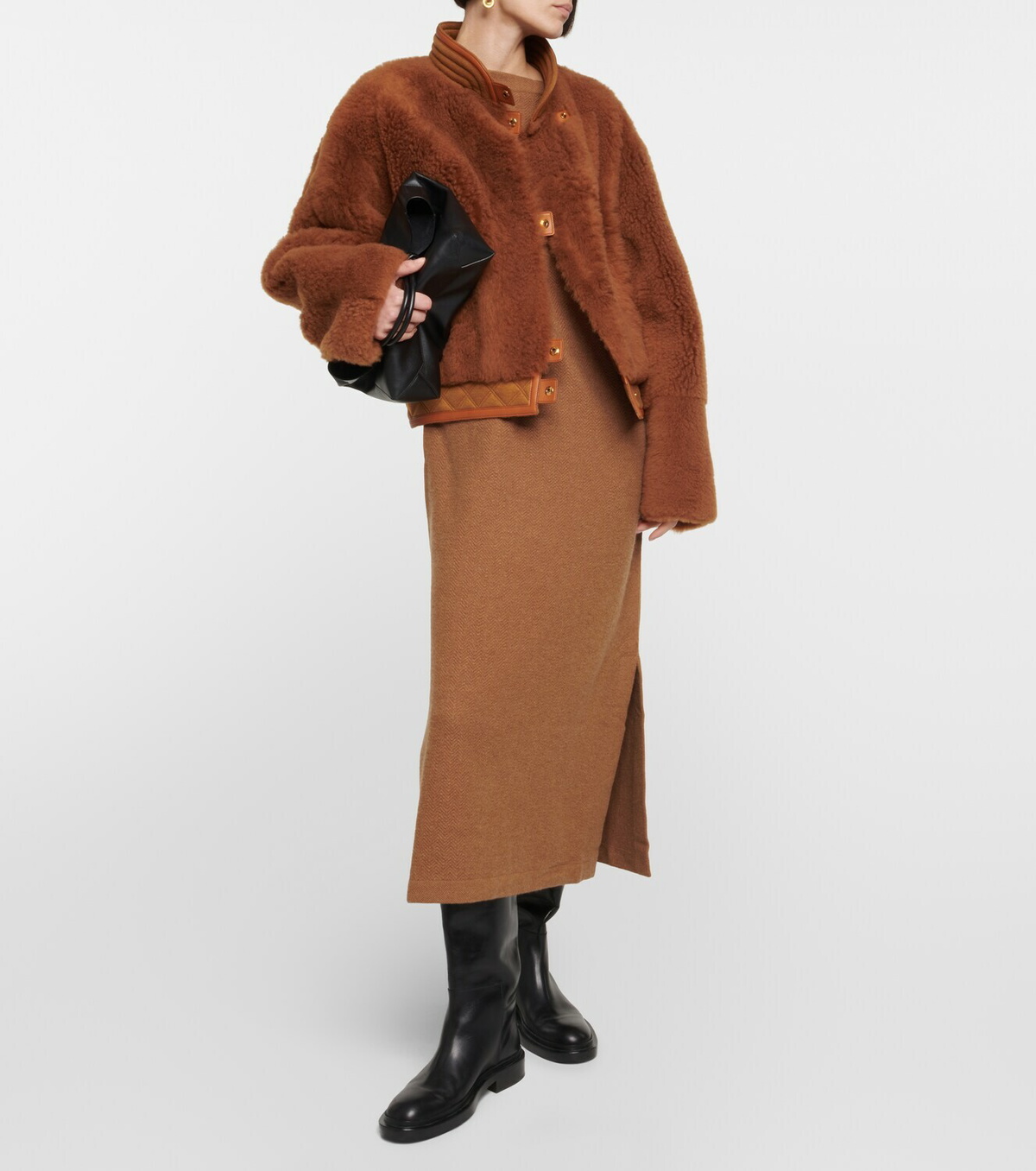 Loro Piana - Shearling bomber jacket Loro Piana
