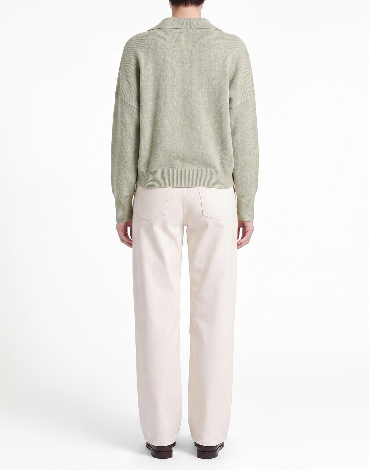 Peserico Easy Womens Sweater Light in Green