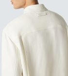 Zegna Wool and linen overshirt