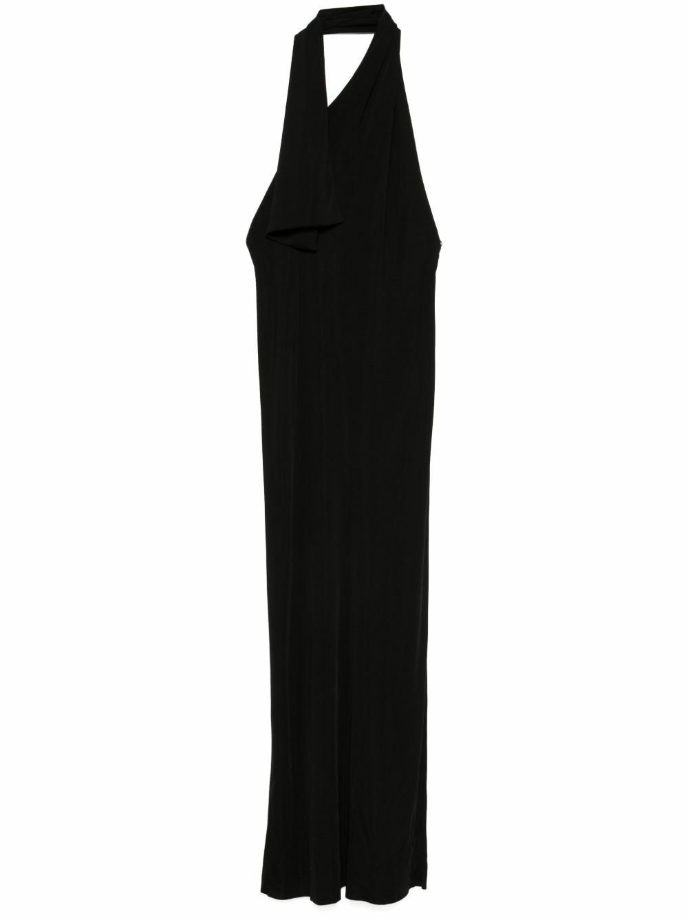 Khaite Black Silk Casual Dress