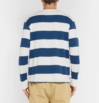 Neighborhood - Striped Cotton-Jersey T-Shirt - Men - Blue