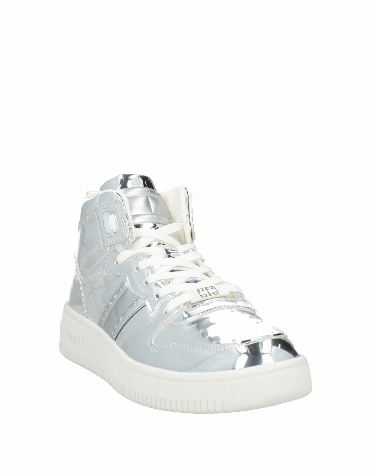 Tommy Jeans Womens Sneakers in Silver