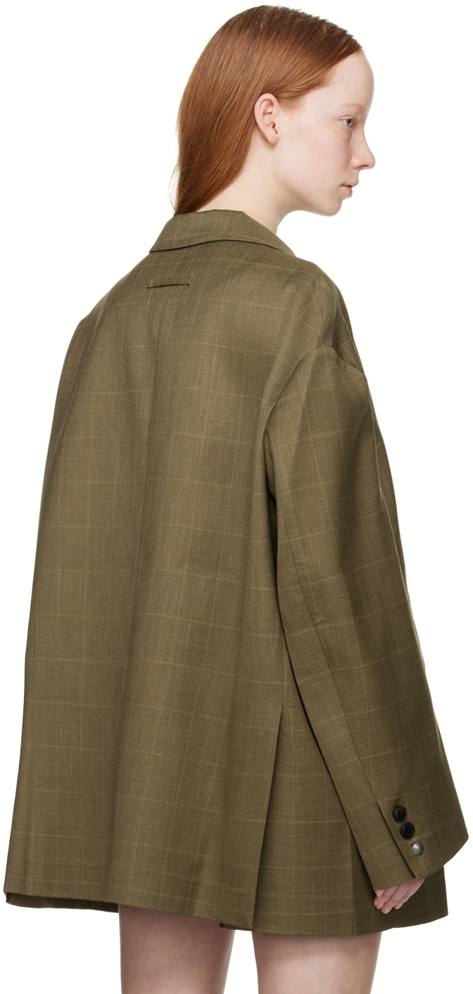 lesugiatelier Brown Oversized Blazer
