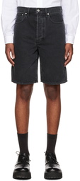 Kenzo Black Kenzo Paris Denim Shorts