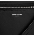 SAINT LAURENT - Leather Messenger Bag - Black