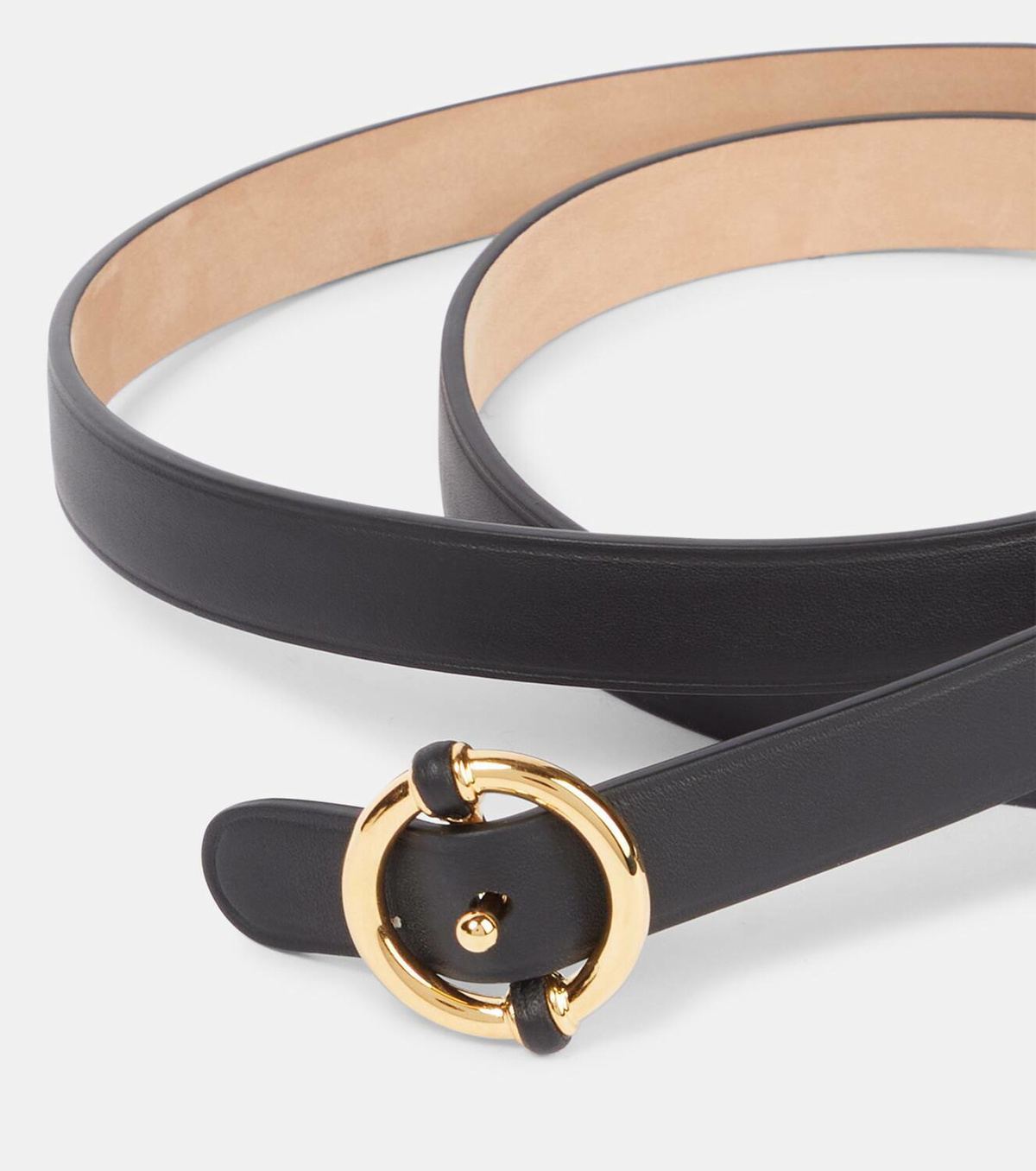 Loro Piana Helm leather belt
