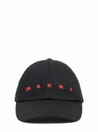 MARNI Logo Cotton Baseball Cap