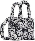 ERL Black & White Puffer Down Bag