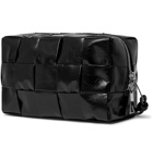 BOTTEGA VENETA - Intrecciato Leather Wash Bag - Black