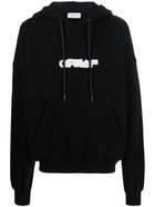 OFF-WHITE - Logo Cotton Hoodie