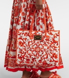 Dolce&Gabbana Shopping Large printed canvas shopper