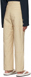 Jacquemus Beige Le Splash 'Le Pantalon Pacalo' Trousers