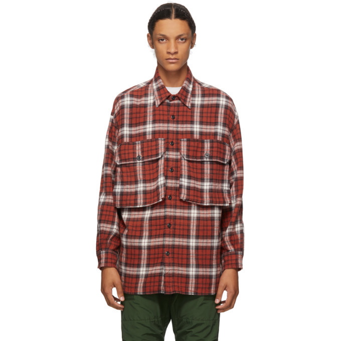 Photo: R13 Red Check Oversize Shirt