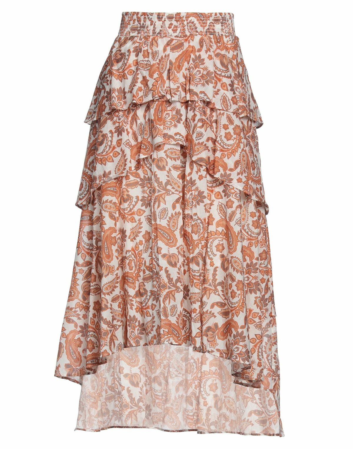 Maje Womens Midi skirt in Orange