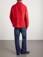 BODE - Hunting Waxed-Cotton Jacket - Red