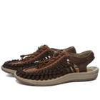 Keen Men's Uneek OG in Coffee Bean/Bison