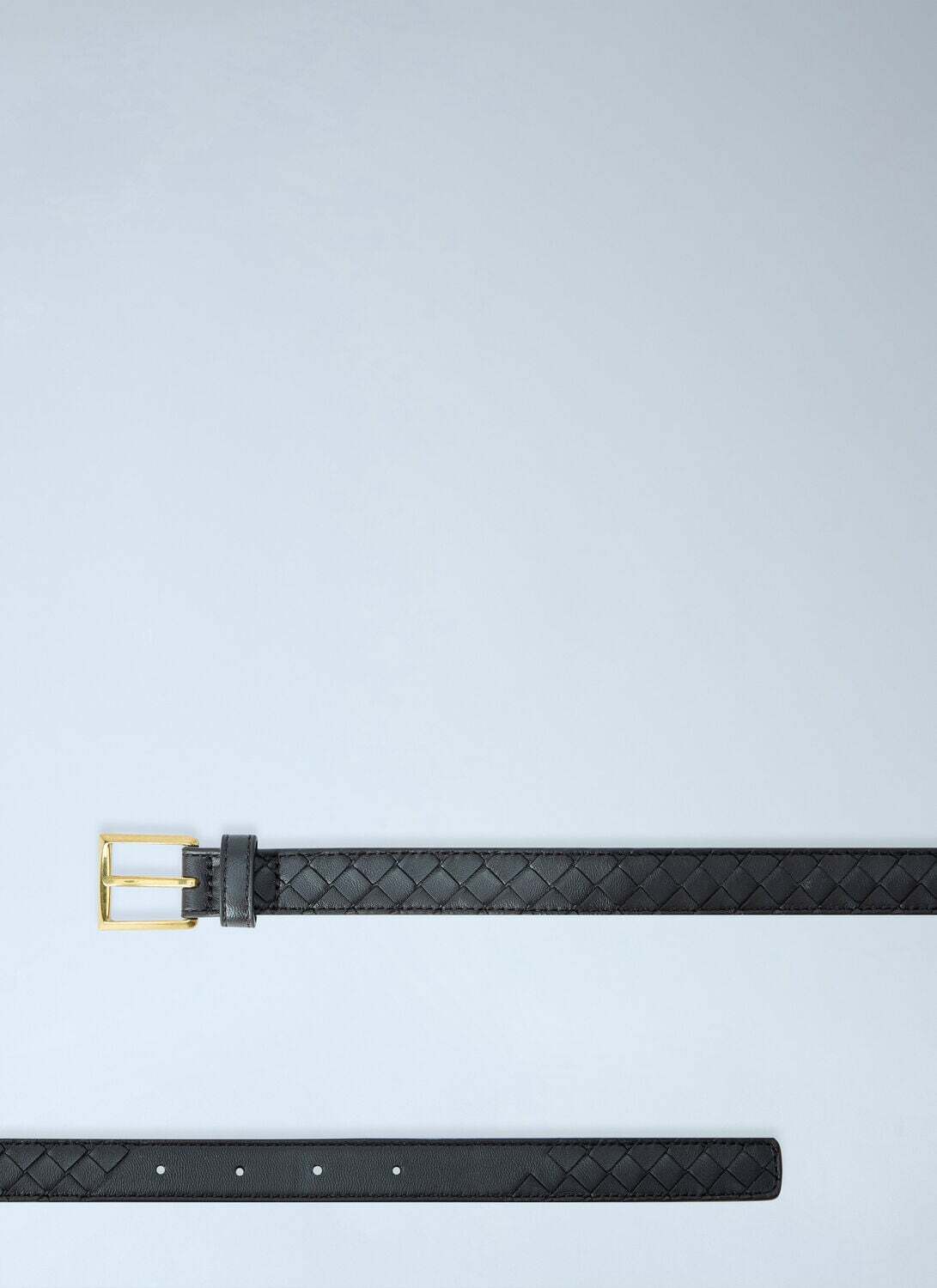 Bottega Veneta Solo Leather Belt