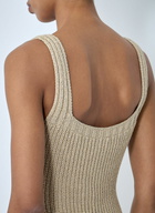 Khaite Lex Ribbed-Knit Maxi Dress