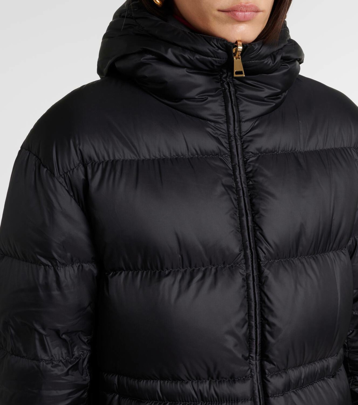 【MONCLER】REVERSIBLE BOULOGNE DOWN JACKET MONCLER Boulogne reversible hooded quilted down coat | NET-A