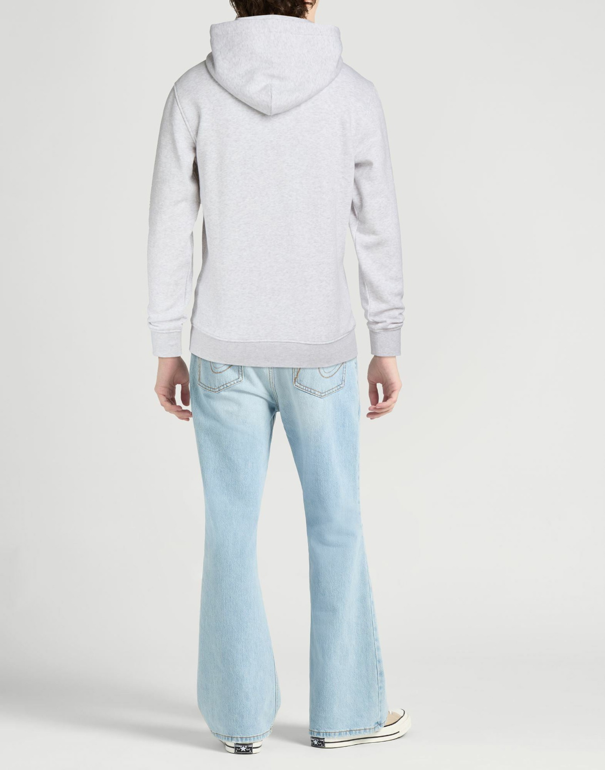 Tommy Jeans Mens Sweatshirt Light in Grey