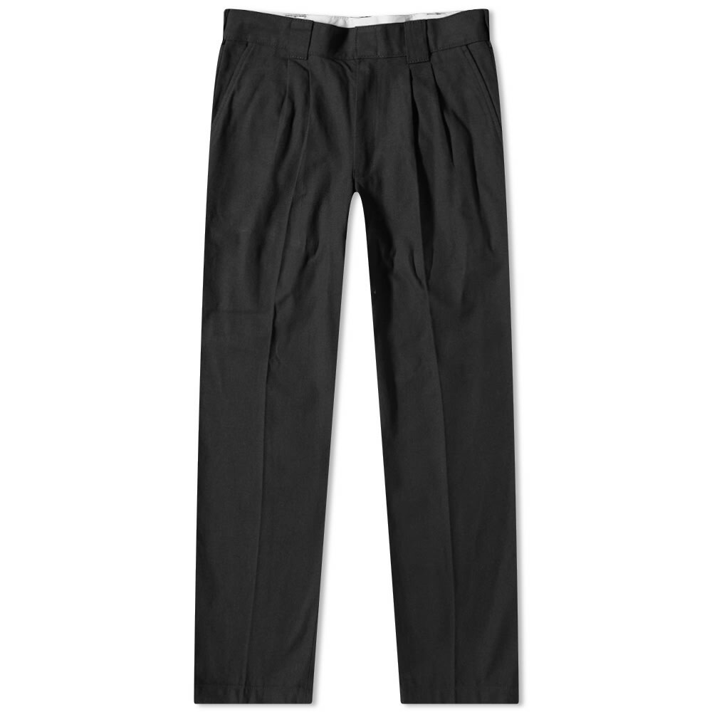 Dickies Men's Chatom Pleated Pant in Black Dickies Construct
