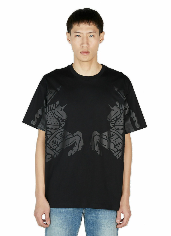 Photo: Burberry - Graphic Print T-Shirt in Black