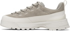 The North Face Gray & White Glenclyffe Urban Low Sneakers