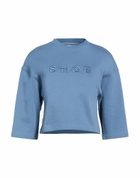 Shoe Womens Sweatshirt Slate in Blue