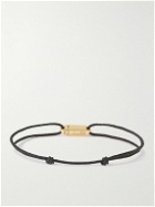 Le Gramme - 3g Cord and 18-Karat Gold Bracelet