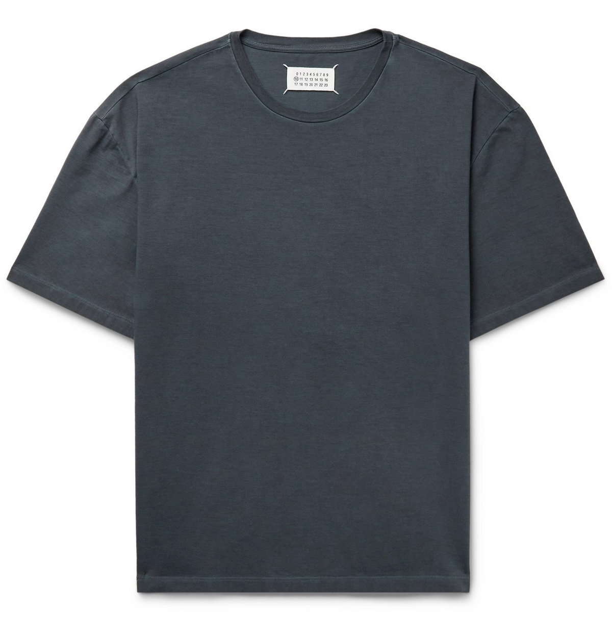 メンズMaison Margiela garment dye LOGO Tee