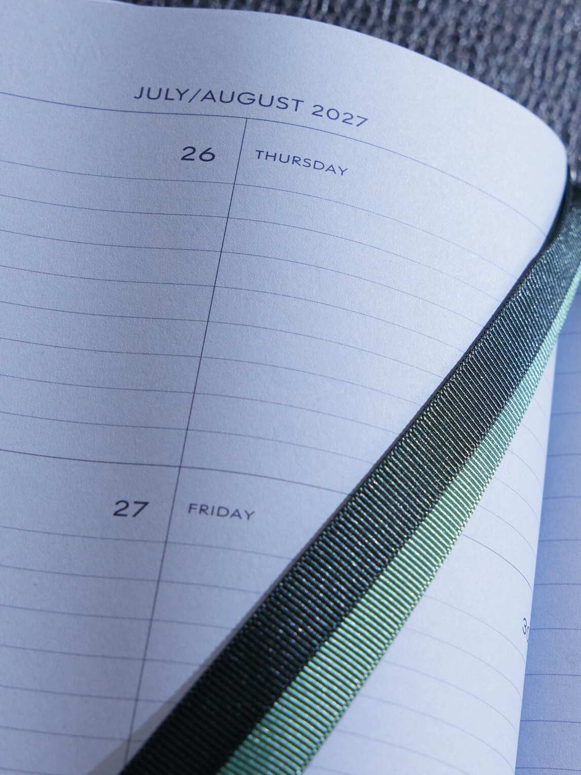 Smythson - 2027 Soho Panama Cross-Grain Leather Diary