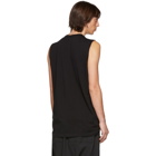 Rick Owens Black Level Sleeveless T-Shirt