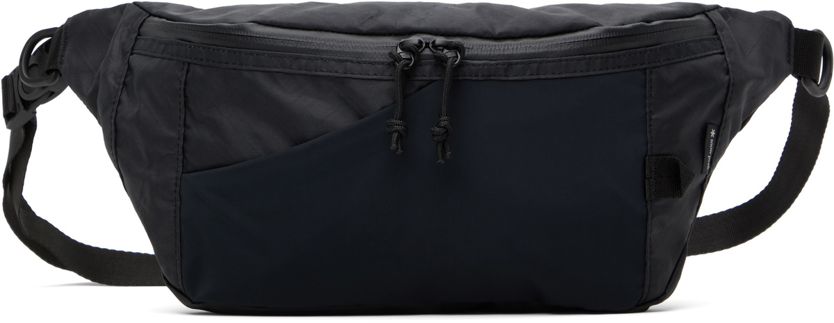 Snow Peak Black X-Pac Nylon Belt Bag
