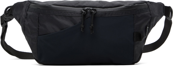 Photo: Snow Peak Black X-Pac Nylon Belt Bag