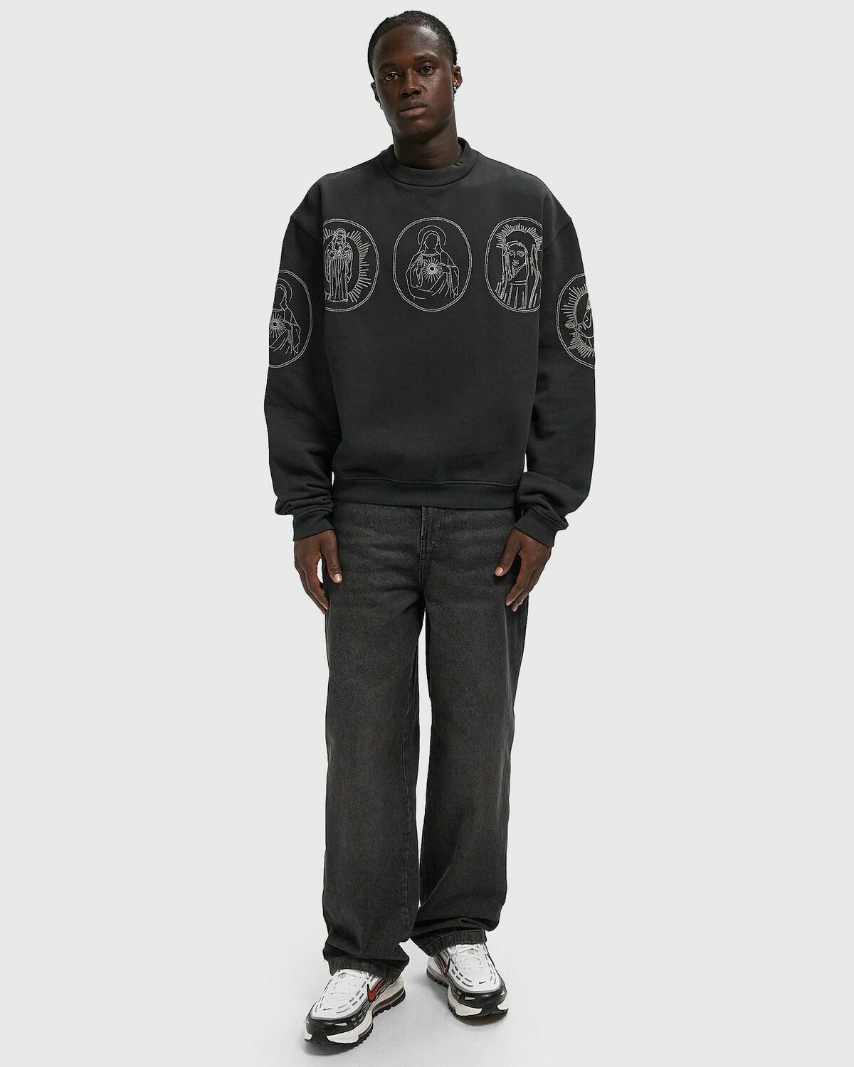 Rough. HALO SWEATSHIRT Black Men