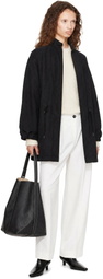 COOR Black Garment Dyed Fishtail Parka