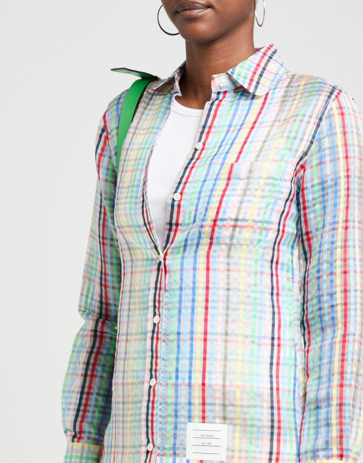 Thom Browne Womens Shirt Light in Blue