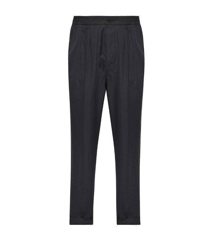 Photo: Tom Ford Cotton and silk straight pants
