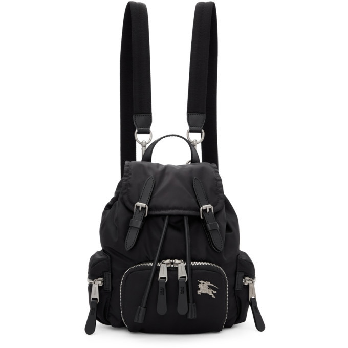 Photo: Burberry Black Small Puffer Crossbody Backpack